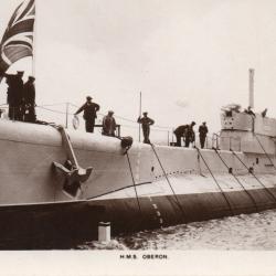 Carte postale sous-marin H-M.SUBMARINE -N&deg;8121