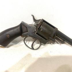 Ancien Revolver de collection ALM Belge Calibre 380 9mm longueur 20cm
