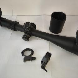 Lunette Sightron S-TAC 4-20x50 FFP MIL HASH-H ZERO STOP