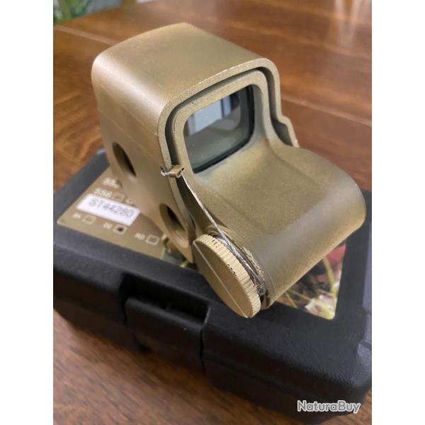 Red Dot Airsoft Type Eotech XPS 3-2 Montage QD Tan