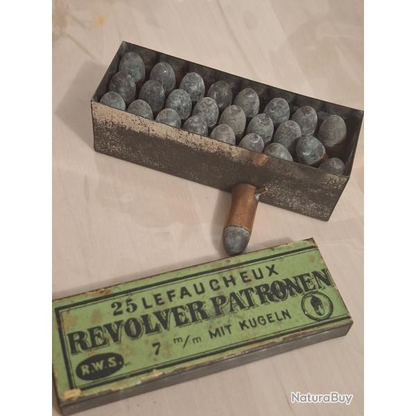 Boite de 25 balles � broche 7mm