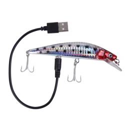 Nouveaux Leurre Bionique, Vibrant, Lumineux USB Rechargeable