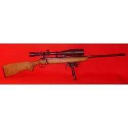 TOZ 03-12 MATCH 22LR avec Lunette de BENCH 10-40X50 + Bipied pivotant + Housse.