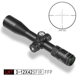 DISCOVERYOPT DISCOVERY LHT 3-12X42 SFIR FFP 30MM MOA