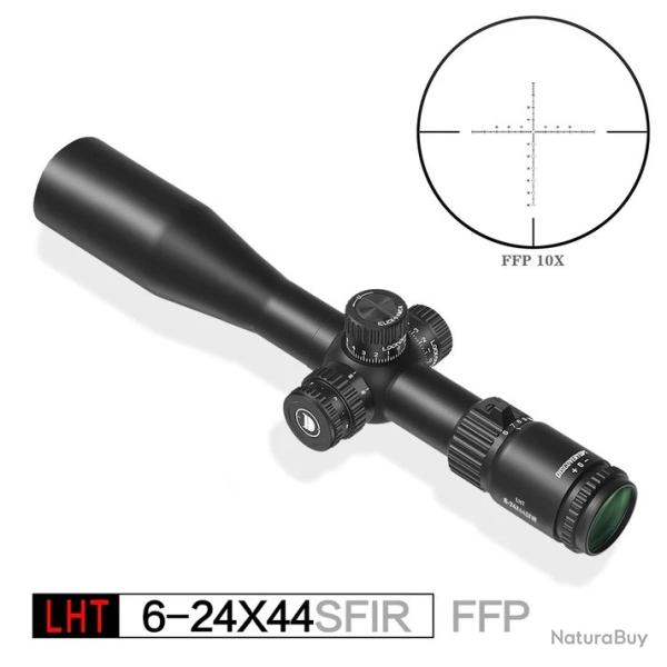 DISCOVERYOPT DISCOVERY LHT 6-24x44 SFIR FFP 30MM MOA