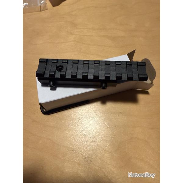 convertisseur rail picatinny 11 mm
