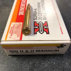 20 munitions winchester cal. 300 HH mag.