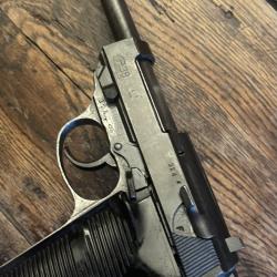 Pistolet Walther P38 WW2 Mauser Byf44 Monomatricule Cal. 9x19mm Luger