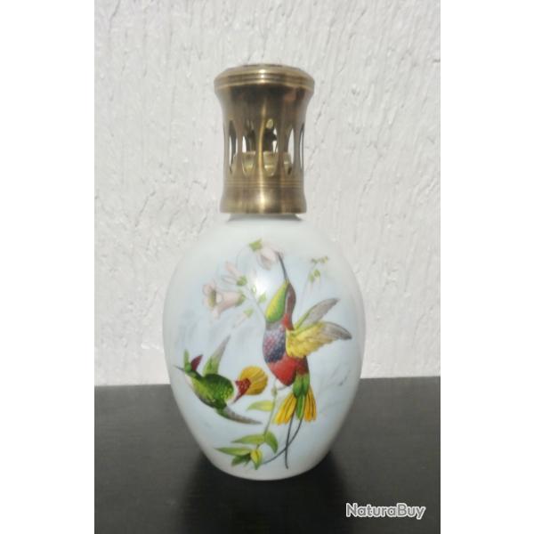 LAMPE BERGER LIMOGES DECOR OISEAUX
