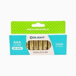 12 piles AAA 950mAh Rechargeables