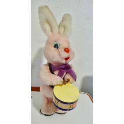 ANCIEN JOUET LAPIN A PILES