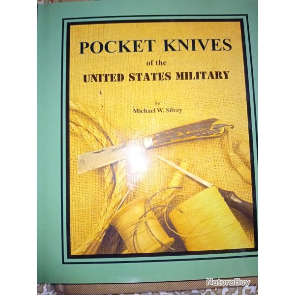 Livre  :POCKET KNIVES of the UNITED STATE MILITARY