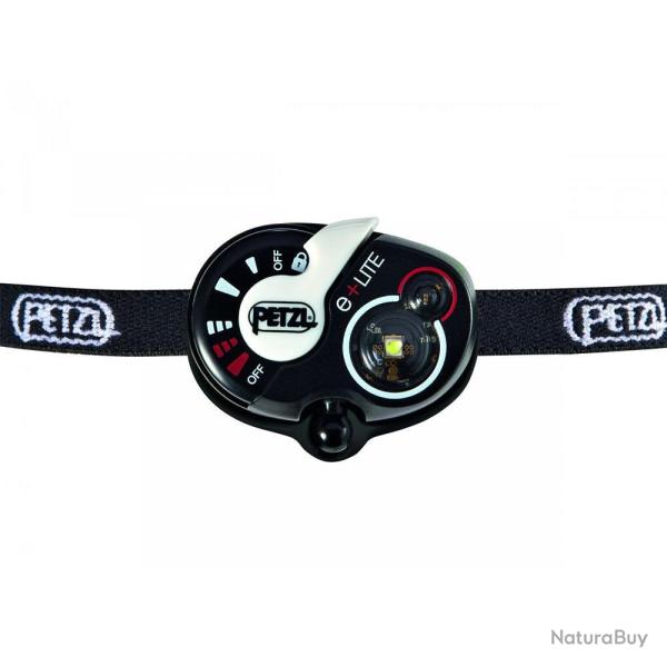 Op� Tactique !! Lampe frontale de secours Petzl E+Lite Noir avec Boites Etanche
