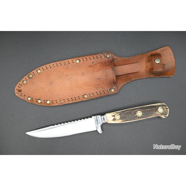 Couteau de chasse allemand Rehwappen Solingen