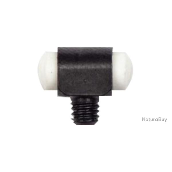 Autres Organes de vis�e Guidon plein blanc 3.5x8mm - Guidon plein blanc 3.5x8mm pour fusil. Filetage