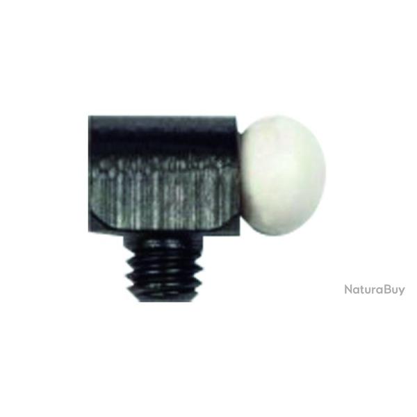 Autres Organes de vis�e Guidon blanc 4mm - Guidon blanc 4mm pour fusil. Filetage 2,6mm