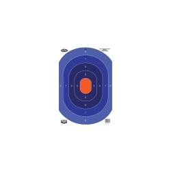 Birchwood Casey Lot de 3 cibles Dirty Bird - Lot de 3 cibles Dirty Bird 42 X 61 cm bleu et orange