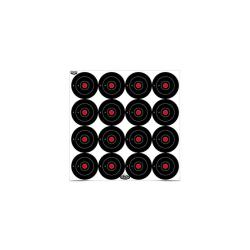 Birchwood Casey Lot de 12 cibles Dirty Bird - Lot de 12 cibles Dirty Bird 16 bull's eye 7,62cm