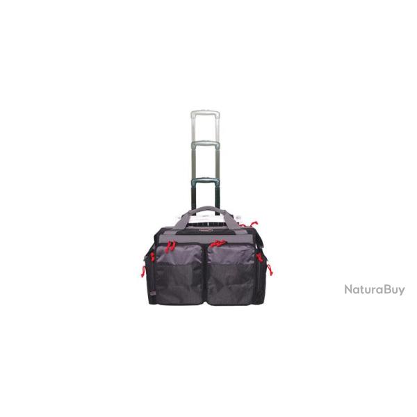 GPS Sac de tir � roulettes - Sac de tir � roulettes pour armes de poing - noir