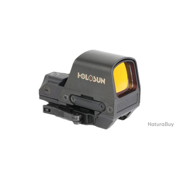 Holosun Holosun Reflex Dot 510 C - Holosun Reflex 510C - R�ticule : Rouge - Bouton +/- et Panneau so