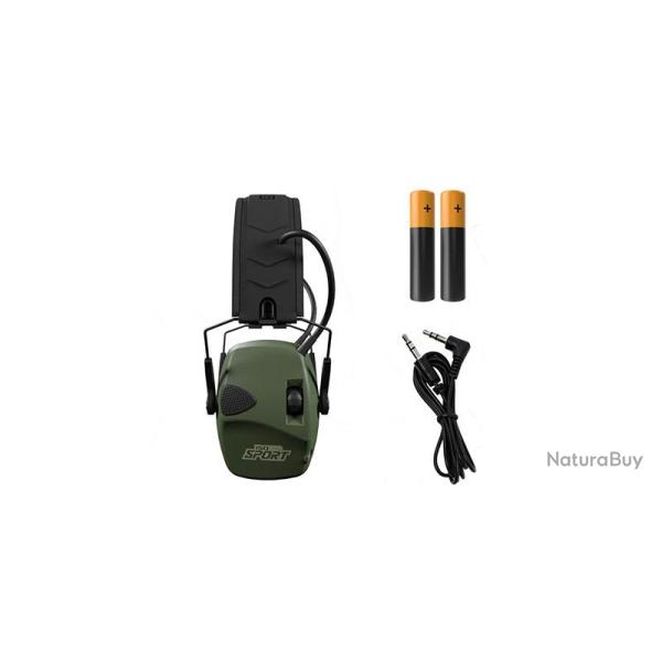 IsoTunes Defy Slim - Defy Slim - Casque anti-bruit �lectronique