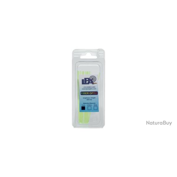 LPA Fibre optique dia 1mm long 100mm - Fibre optique dia 1mm long 100mm vert (par 10)