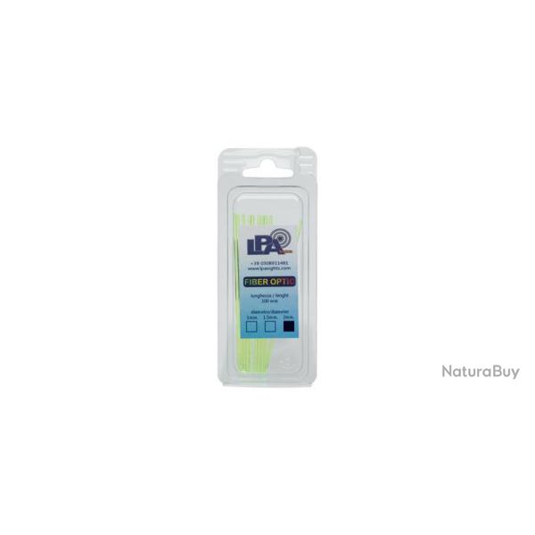 LPA Fibre optique dia 2 mm long 100mm - Fibre optique dia 2 mm long 100mm vert (par 10)