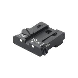 LPA Hausse r&eacute;glable - (TPU17GL ) Hausse r&eacute;glable pour Glock 17 &agrave; 23/25 &agrave; 32/ 32,34,35