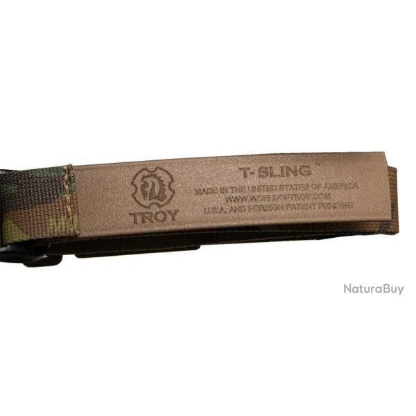 Troy Industries Sangle TROY Multicam T-Sling - Sangle TROY Multicam T-Sling non rembour�e sangle 2 p