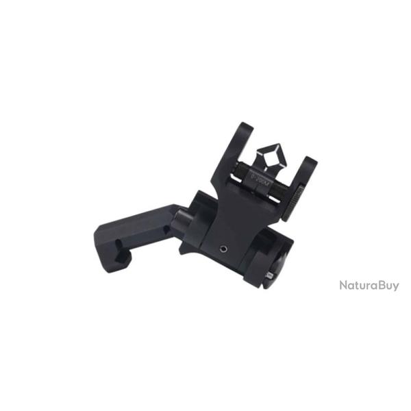 Troy Industries Vis�e m�canique 45� - Vis�e m�canique 45� TROY Dioptrique (Diamant) pliable Vis�es d