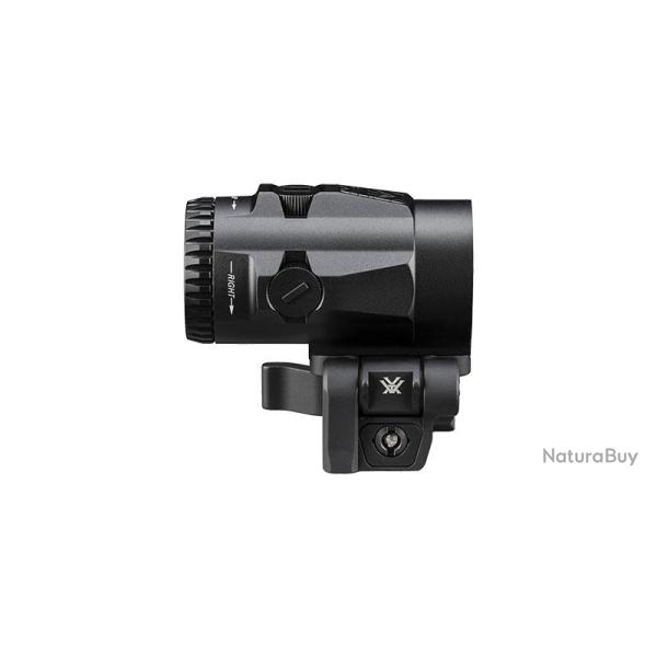 Vortex Vortex Micro Magnifier - Vortex Micro 3X Magnifier - Montage : 21mm/QD - Lg : 74mm