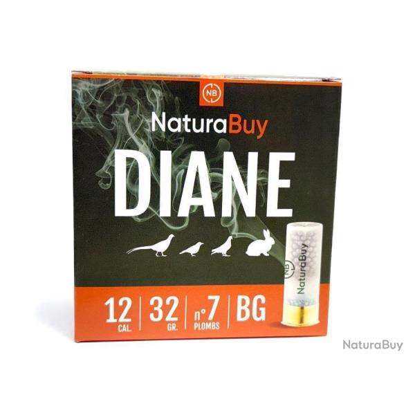 250 Cartouches NaturaBuy - Diane - 12/67 - 32gr - Plomb n�7 - 1� sans prix de r�serve !