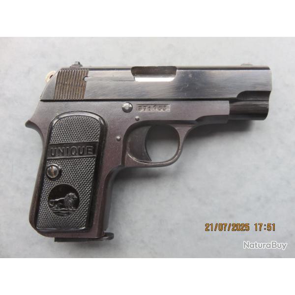 pistolet unique mod�le R17 7.65mm