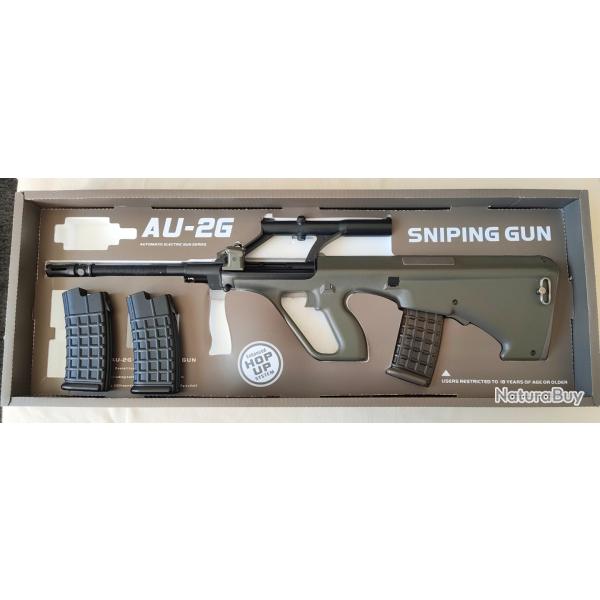 R�plique Airsoft AU-2G �lectrique - Sans poign�e avant