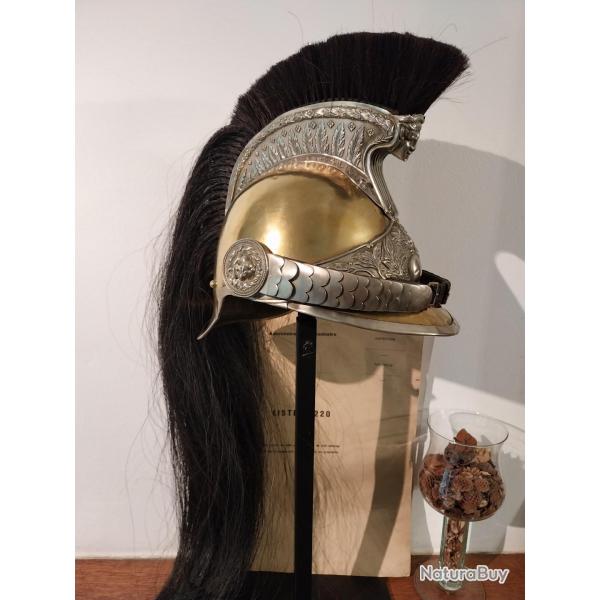 Casque de gendarme � cheval mod�le 1912