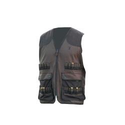 GILET GARRIGUE MARRON - S - PERCUSSION