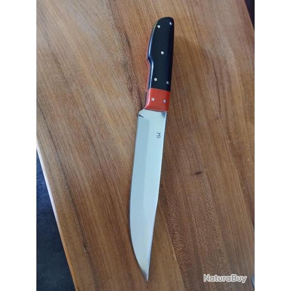 Couteau de chasse MG G�rard Masse lame 17,5 cms manche en micarta