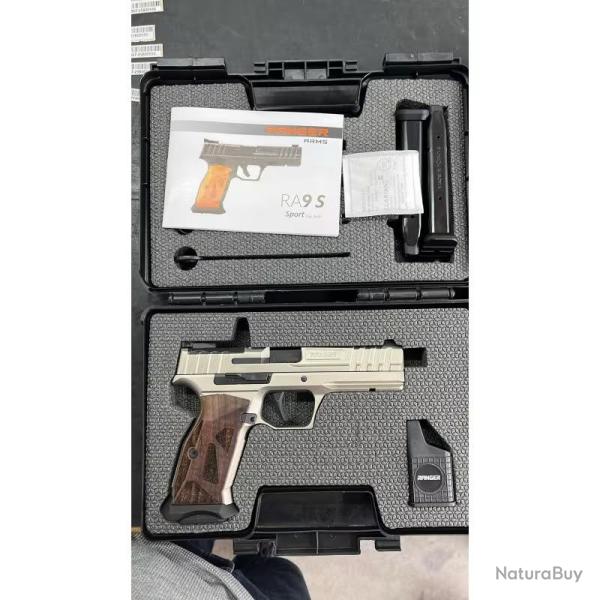 PISTOLET RANGER RA-9 SPORT CHROME cal 9para