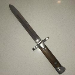 Ba&iuml;onnette carcano 92/38 italien