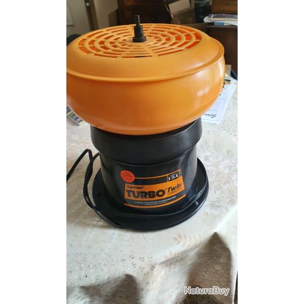 Nettoyeur Lyman Turbo twin tumbler