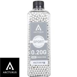 Billes Airsoft Arcturus RS SPORT Match Grade 0.20g - 3000 billes en bouteille refermable