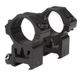 Optique en deux parties montage 30mm pour rail RIS (haut)