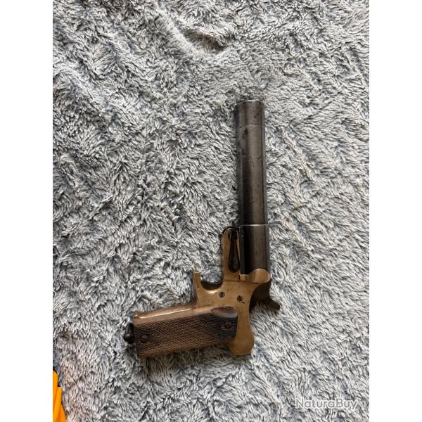 Pistolet Lance Fus�e Fran�ais 1918 mod�le � canon long