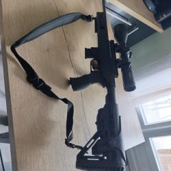 Vends carabine ISSC 17 HMR avec lunette affut comme neuve