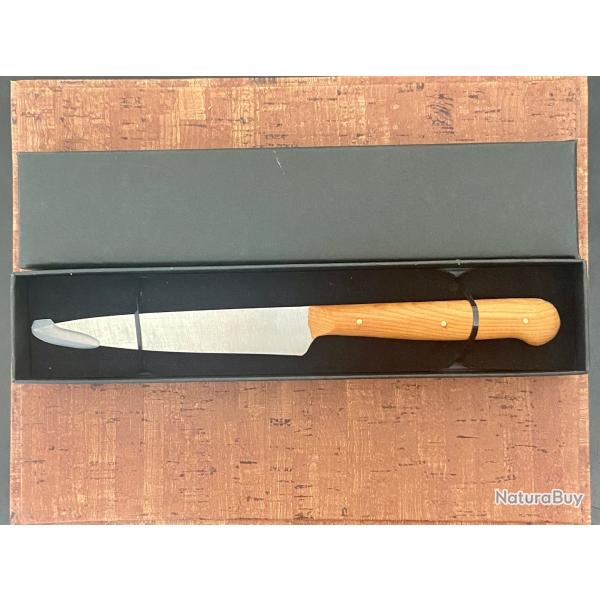 Couteau office cuisine artisanal en bois d'If