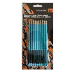 10 Traits alu 16cm bleus pour Steambow Stinger AR-6