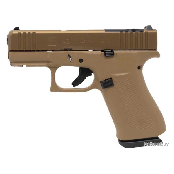 Pistolet GLOCK 43X MOS Gen5 Coyote cal.9x19