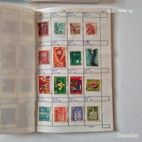 Lot de 11 carnets � choix philat�liques avec timbres