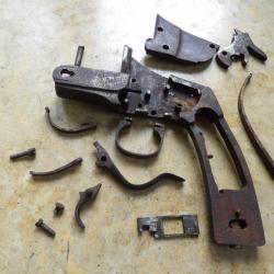 lance fus&eacute;e Hebel  lot pi&egrave;ces mod1894 Allemand premi&egrave;re guerre mondiale ww1 Prusse Prussien 14 18