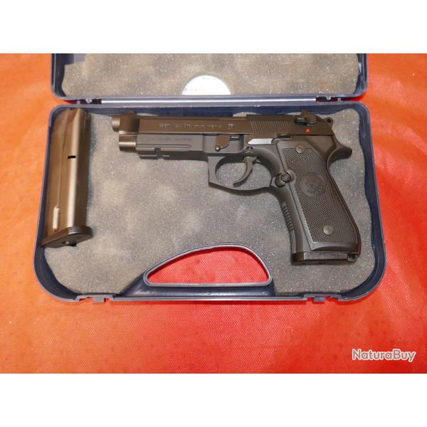 Pistolet BERETTA M9A1/92FS en 9x19mm, fourni avec sa mallette et ses 2 chargeurs